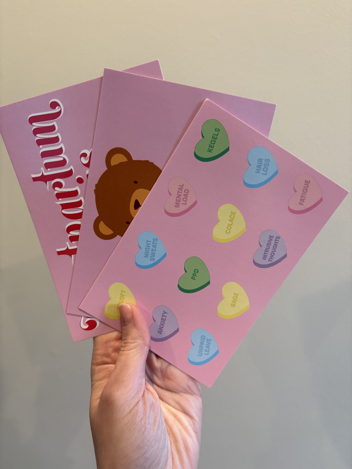 Mom Valentine Postcard Pack #2