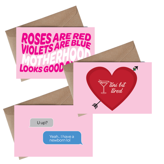 Mom Valentine Postcard Pack #1